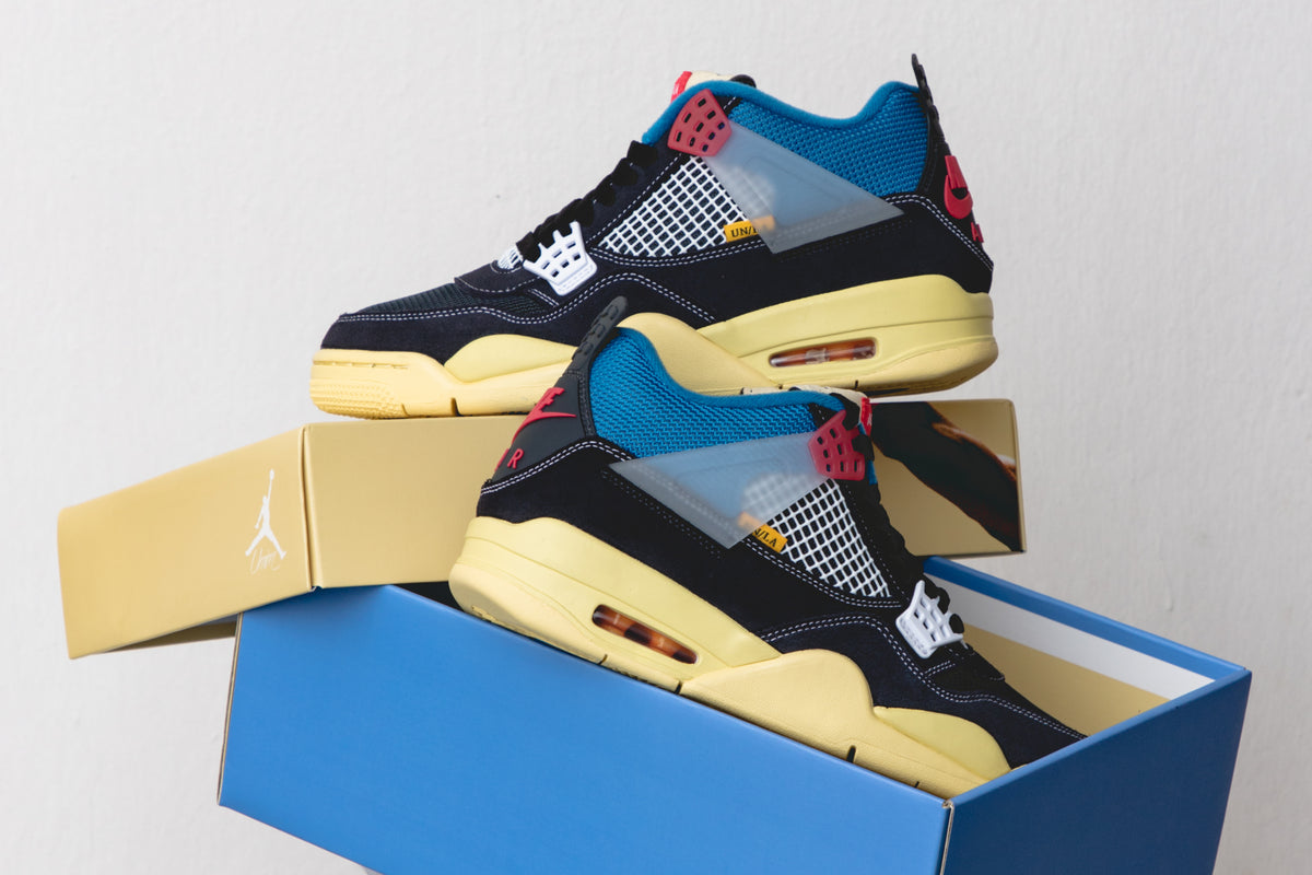 RAFFLE: Union x Air Jordan 4 Retro SP “Off Noir”