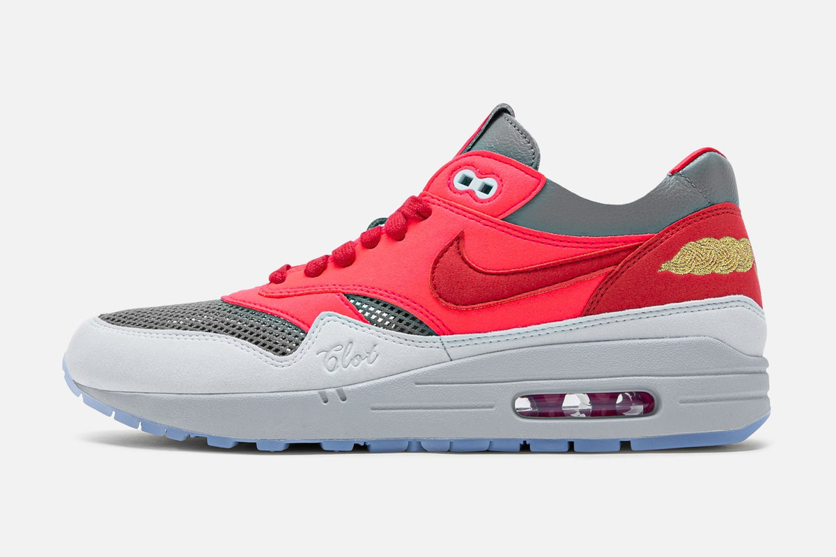 CLOT x Nike Air Max 1 "K.O.D." - Solar Red: How to Enter the Raffles
