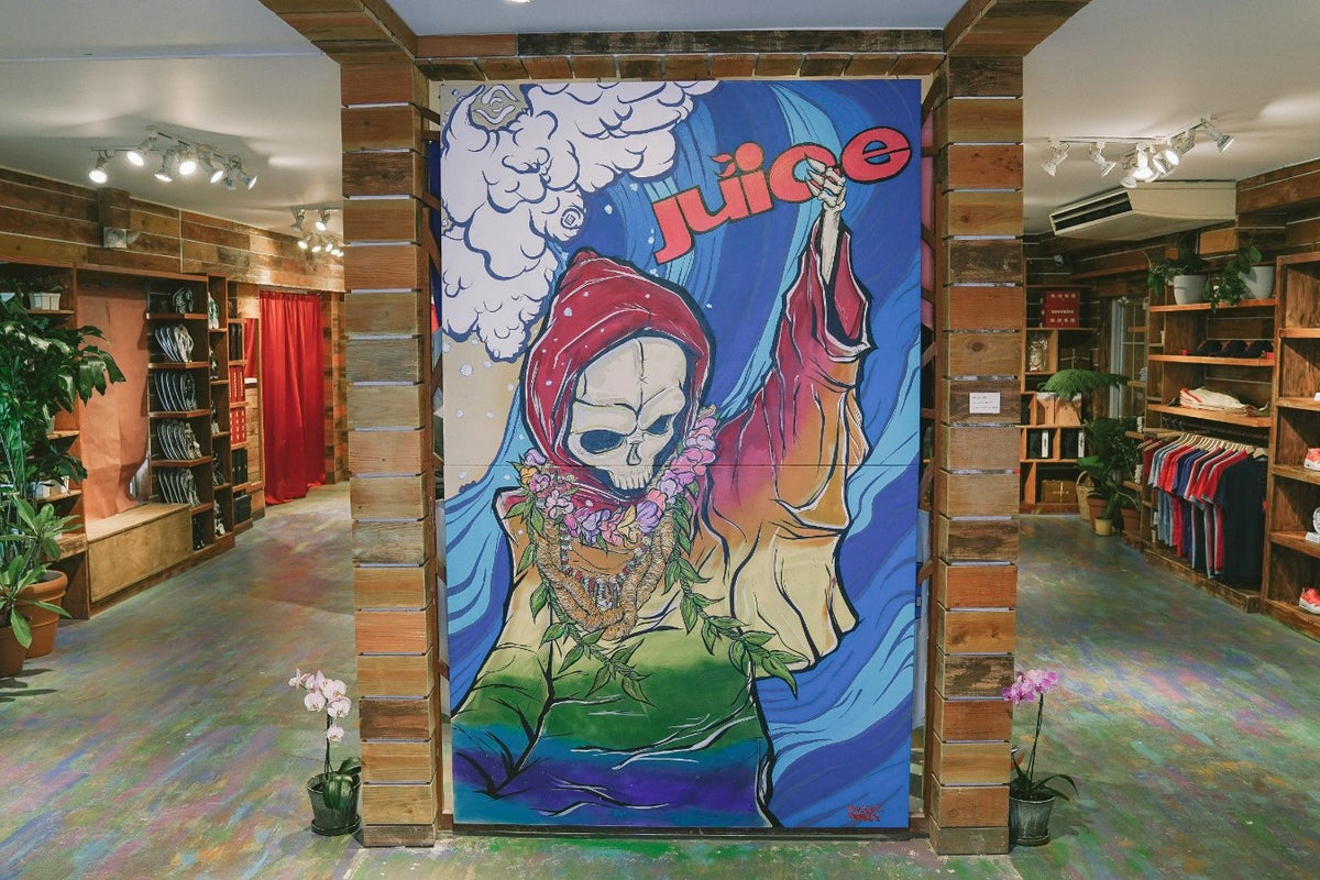 RECAP A DETAILED LOOK INSIDE THE JUICE USA X CLOT HAWAII POPUP JUICESTORE