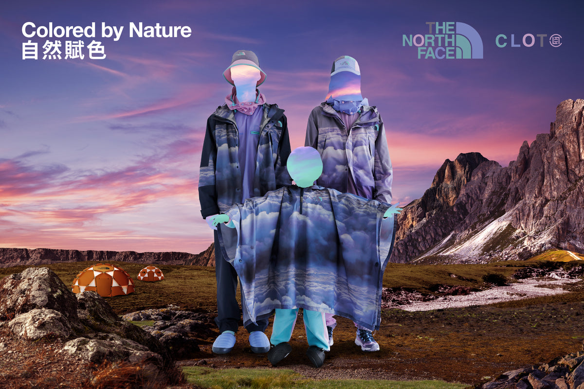COLORED BY NATURE: CLOT X THE NORTH FACE