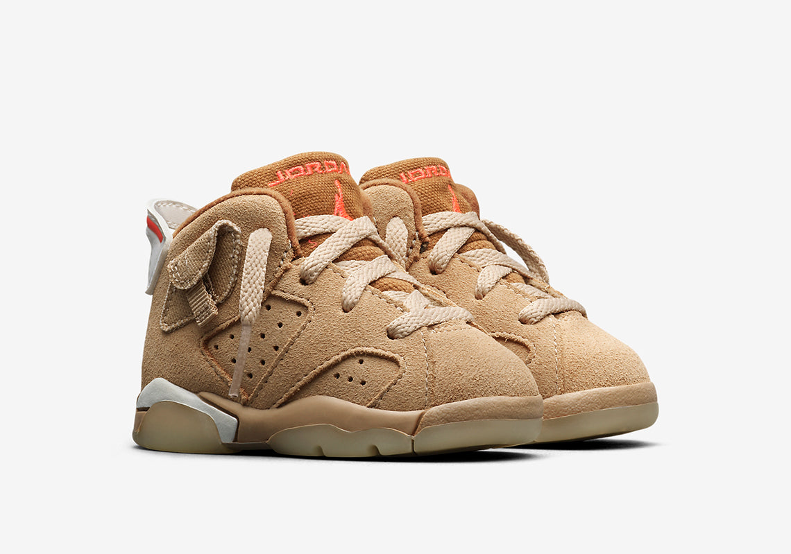 RAFFLE: TRAVIS SCOTT x AIR JORDAN 6 "BRITISH KHAKI" (TD)