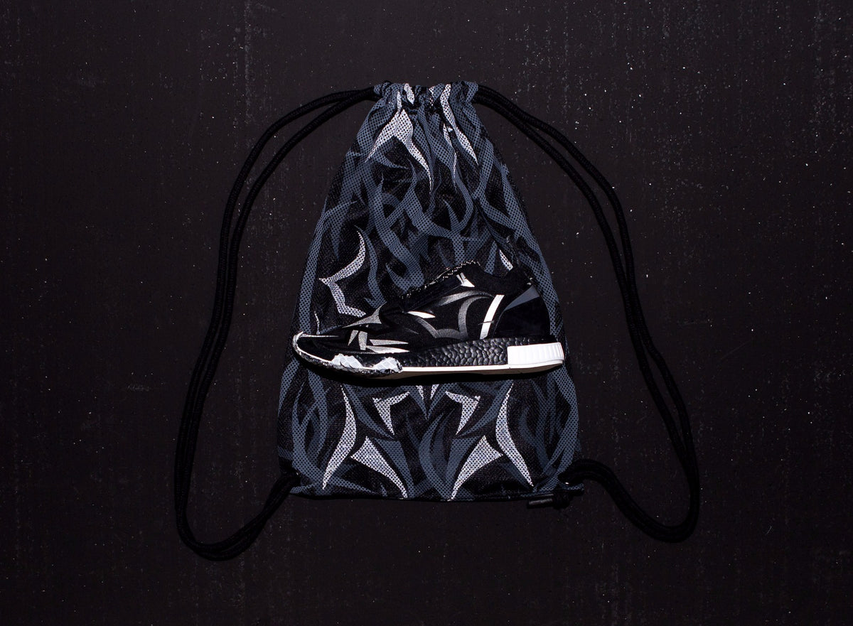 Exclusive Black Alienegra Mesh Bag