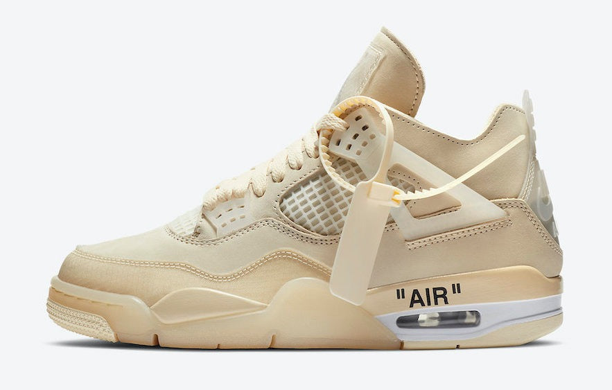 RAFFLE: WMNS OFF-WHITE X AIR JORDAN 4 RETRO "SAIL"