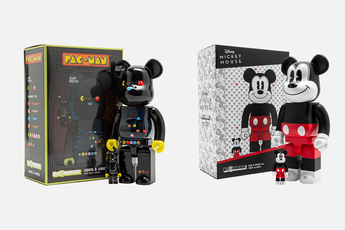 MEDICOM TOY's Disney and Pacman BE@RBRICK 400% – JUICESTORE