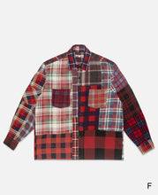 Straight Hem Flannel Shirt (Multi)