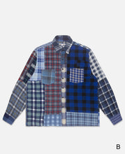 Straight Hem Flannel Shirt (Multi)
