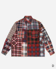 Straight Hem Flannel Shirt (Multi)