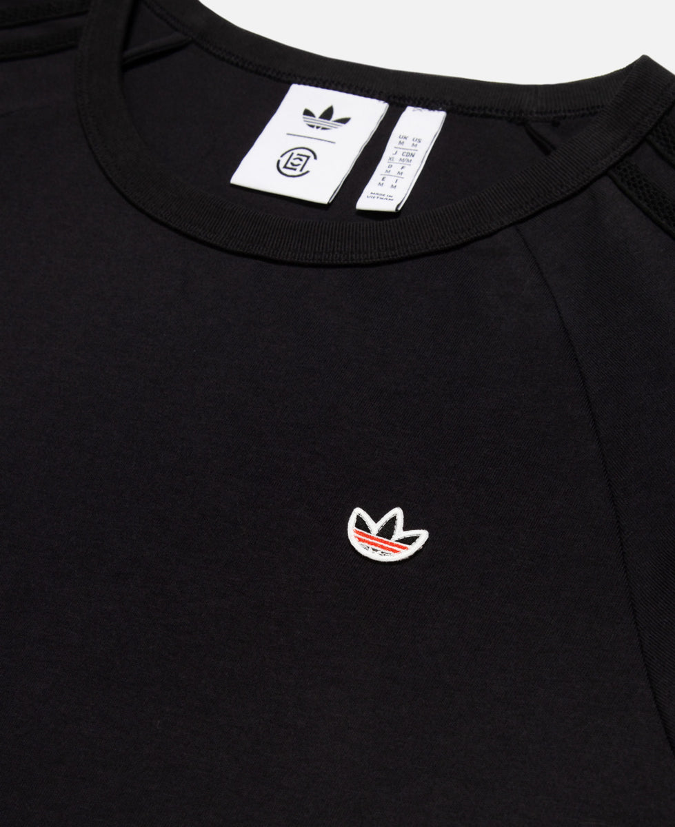 【ADIDAS】Originals SS25 Printed Logo Casual Shirt★追跡可 adidas Originals cotton t-shirt PRM EU