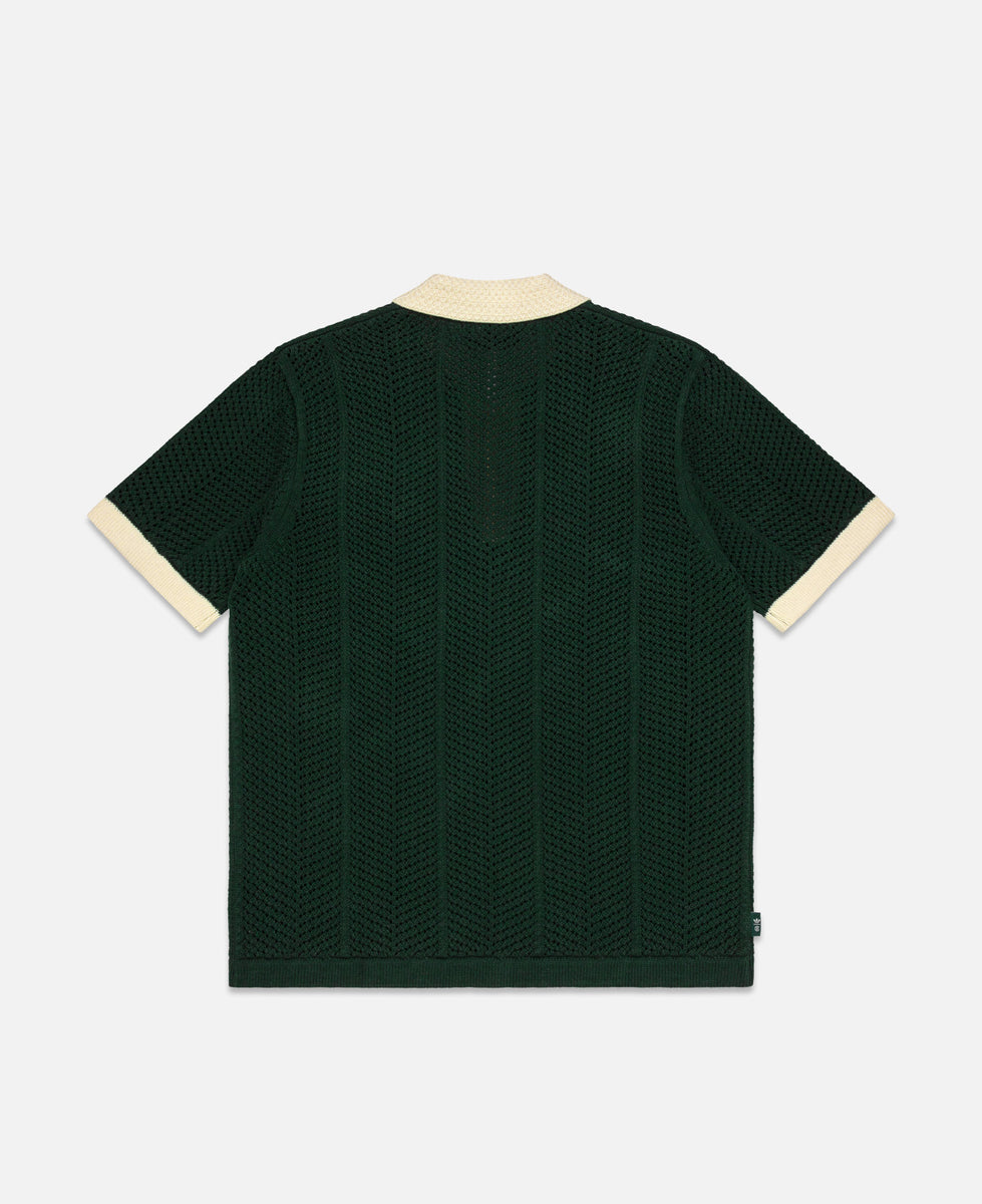 ☆Adidas x CLOT☆Originals KNIT POLO Green adidas Club Tennis Climacool Piqué Polo Shirt - Blue | Free
