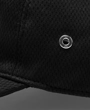 Mesh Logo Baseball Hat (Black)