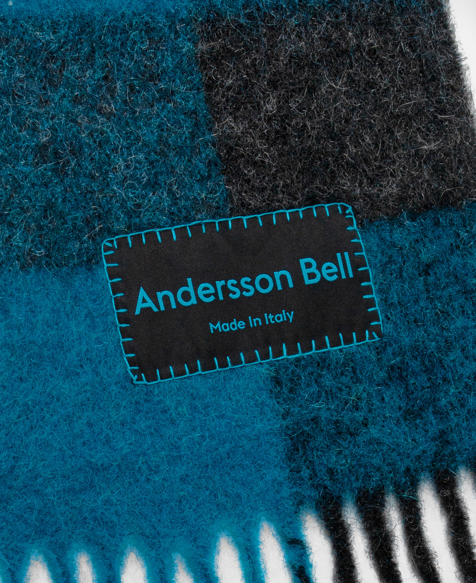 Andersson Bell - Billy New Check Scarf (Black) – JUICESTORE