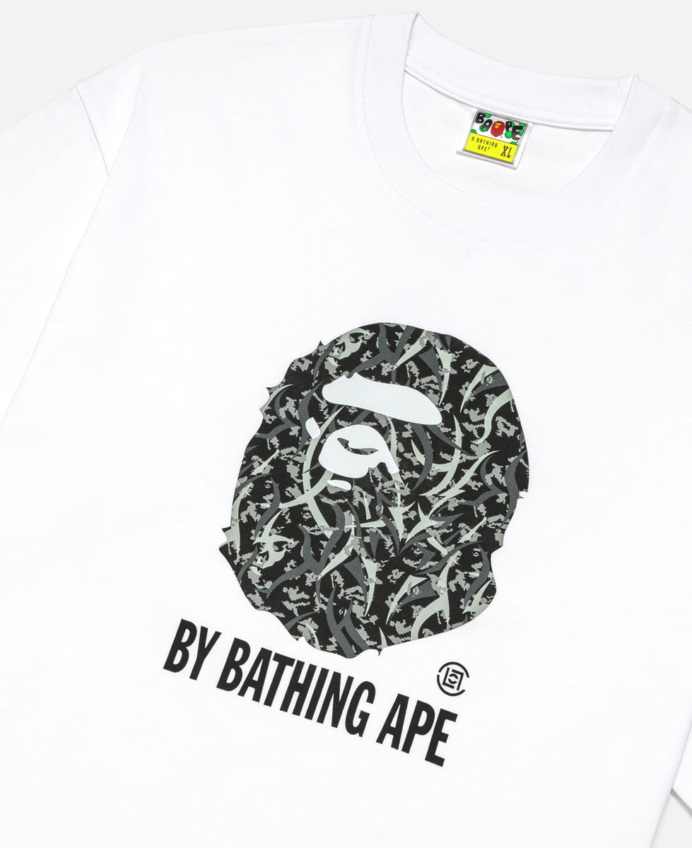 BAPE® x CLOT - By Bathing Ape Relaxed Fit T-Shirt (White