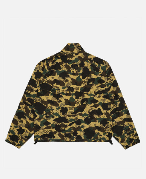 ジャケット・アウター A BATHING APE DIGITAL CAMO RAIN JACKET S bape-x-clot-camo-sleeve-