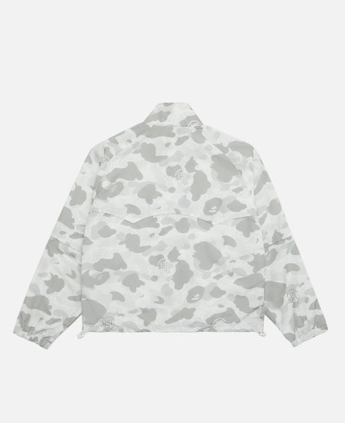 BAPE® x CLOT - Camo Sleeve Detachable Rain Jacket (Grey) – JUICESTORE