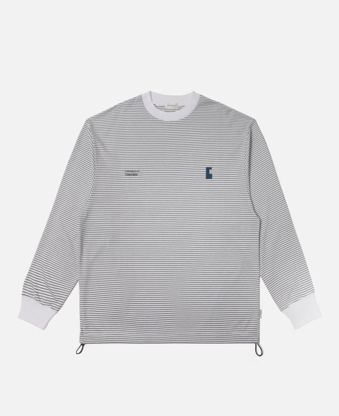 CLESSTE - C X Concept Striped L/S T-Shirt (White) – JUICESTORE