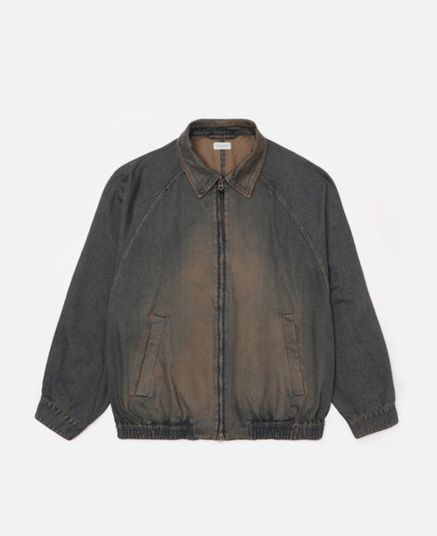 CLESSTE - Vintage Dyed Selvedge Denim City Utility Jacket (Beige
