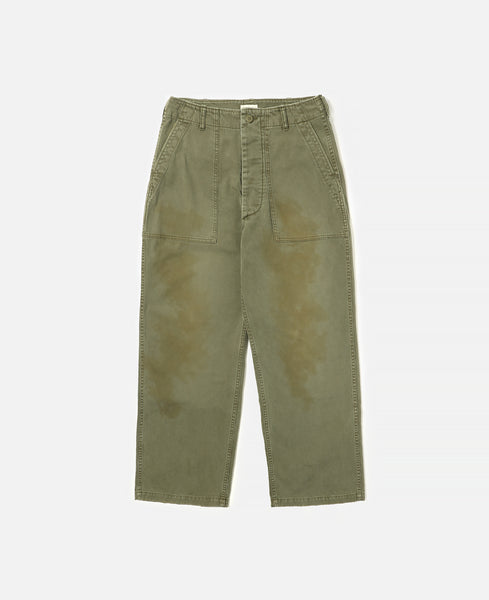 CLESSTE - Vintage Effect Baker Pants (Olive) – JUICESTORE