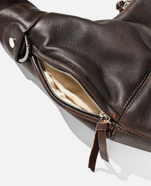 【完売】VINTAGE SHEEP LEATHER SYSTEM BAG XS CLESSTE - Vintage Sheep Leather System Bag Xs (Brown) – JUICESTORE