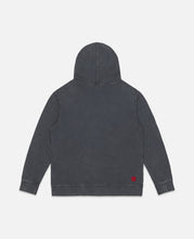 Beaded Drawstring Hoodie (Black)