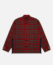 Chinese Plaid Jacket (Red)