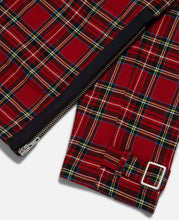 Chinese Plaid Jacket (Red)