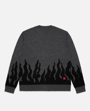 Flame Cardigan (Grey)