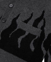 Flame Cardigan (Grey)