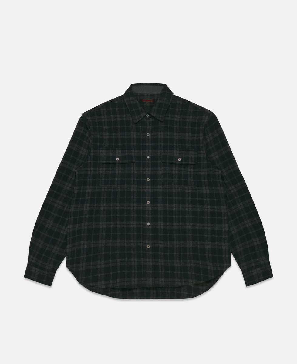 CLOT - Flannel Shirt (Navy) – JUICESTORE