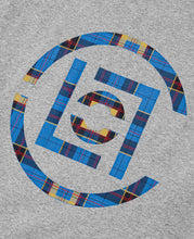 Plaid Logo T-Shirt (Grey)