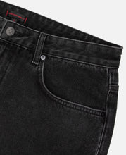 Straight Leg Jeans (Black)