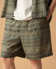 Tribal Shorts (Beige)