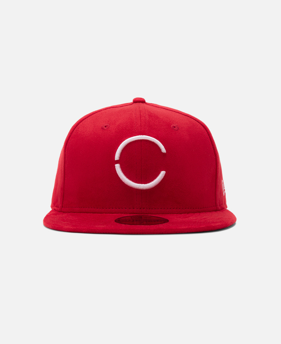 Velvet New Era Cap (Red)