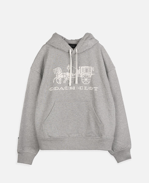 CLOT x COACH - Relaxed Horse And Carriage Hoodie (Grey) – JUICESTORE