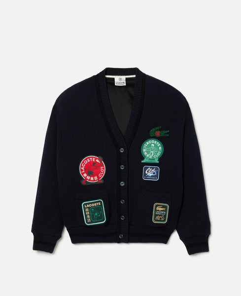 LACOSTE　カーディガン　L　アウトレット CLOT x LACOSTE - Reversible Cardigan – JUICESTORE