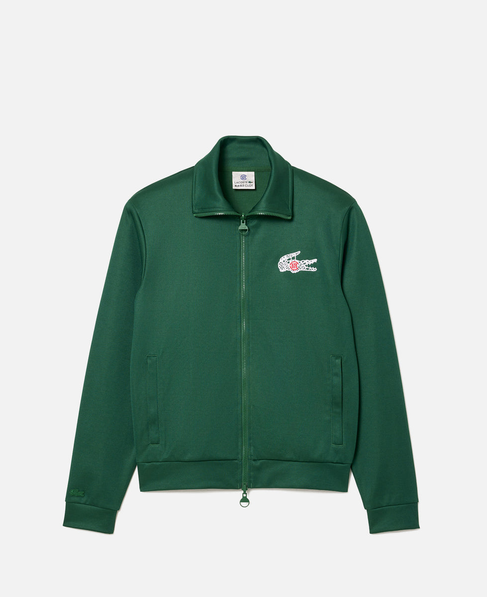 Lacoste tracksuit top sale online