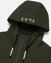 Zip-Up Wind Parker (Olive)