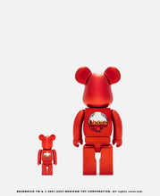 Be@rbrick  CLOTTEE x atmos 100% & 400% Set (Red)