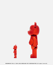 Be@rbrick  CLOTTEE x atmos 100% & 400% Set (Red)