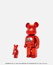 Be@rbrick  CLOTTEE x atmos 100% & 400% Set (Red)