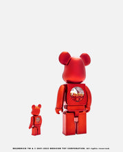 Be@rbrick  CLOTTEE x atmos 100% & 400% Set (Red)