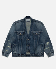 Denim Haori Jacket 5yr Wash (Blue)