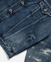 Denim Haori Jacket 5yr Wash (Blue)