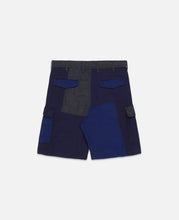 Patch Cargo Shorts (Blue)