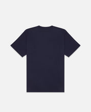 Printed Boro Patchwork T-Shirt (Blue)