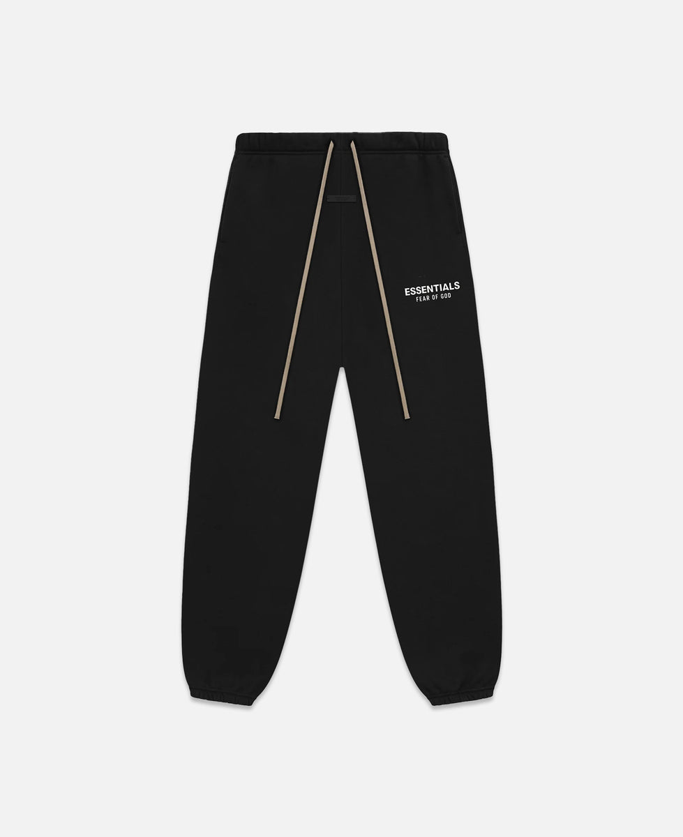 Fleece Essential Sweatpants Black