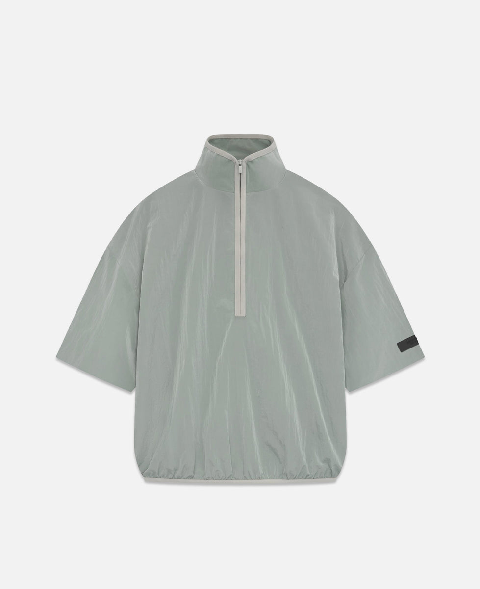 Half Zip Mockneck Shirt (Green)