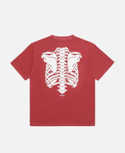 FR2 - Bone Garment Dye T-Shirt (Red) – JUICESTORE