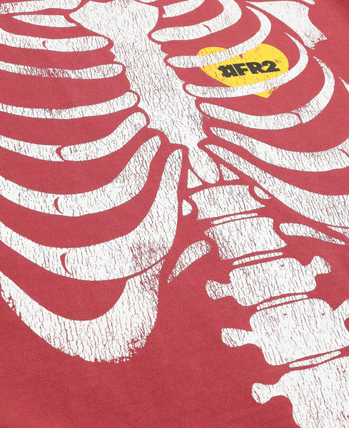 FR2 - Bone Garment Dye T-Shirt (Red) – JUICESTORE