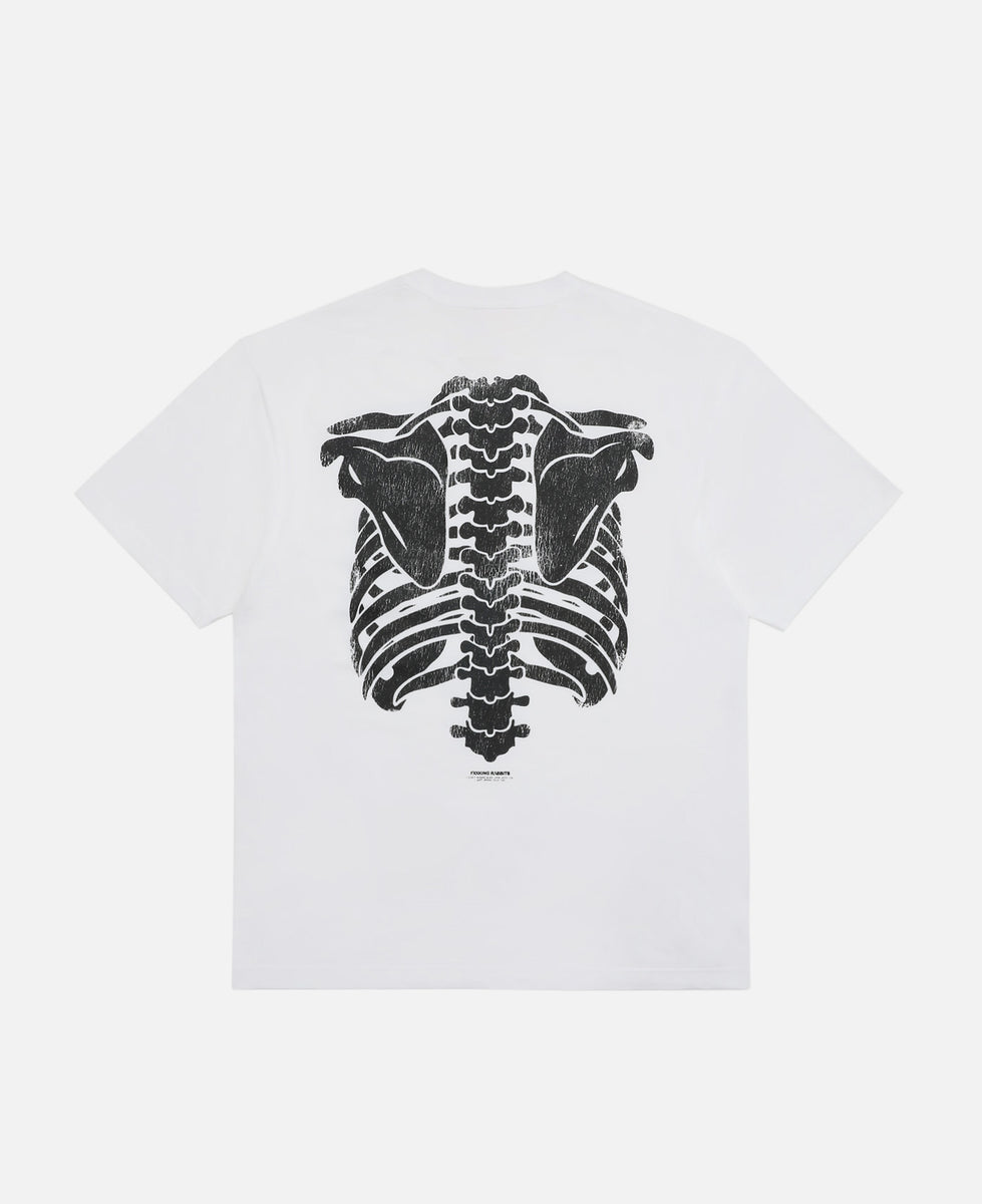 FR2 - Bone Garment Dye T-Shirt (White) – JUICESTORE