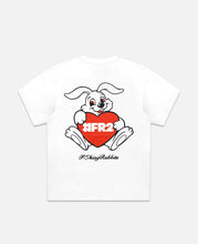 Heart Rabbit T-Shirt (White)